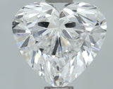 Lab-Grown 1.01 Carat Heart Shape Diamond color E Clarity VS1, precious stones, engagement diamonds