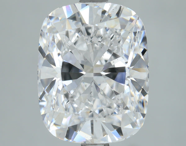 Lab-Grown 4.01 Carat Cushion Brilliant Diamond color D Clarity VS1, precious stones, engagement diamonds