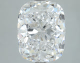 Lab-Grown 5.01 Carat Cushion Brilliant Diamond color E Clarity VS1, precious stones, engagement diamonds