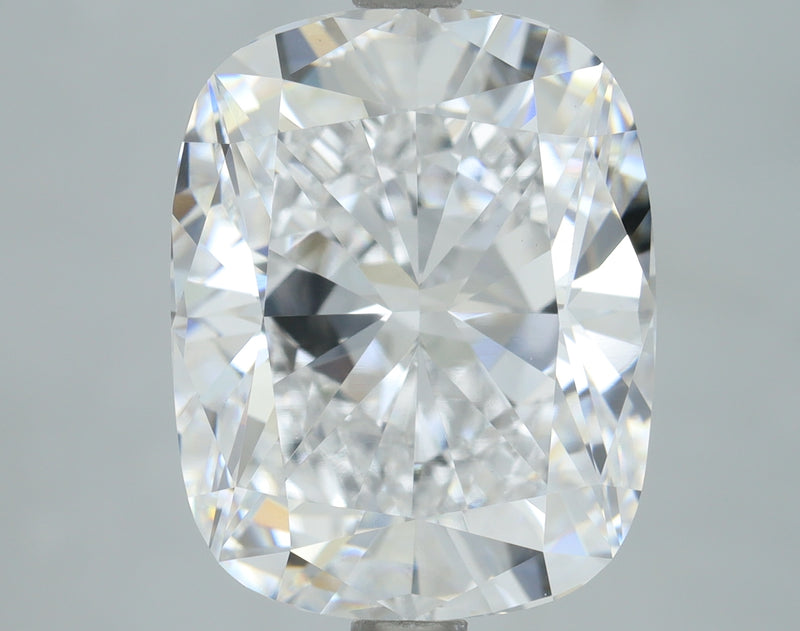 Lab-Grown 5.01 Carat Cushion Brilliant Diamond color E Clarity VVS2, precious stones, engagement diamonds