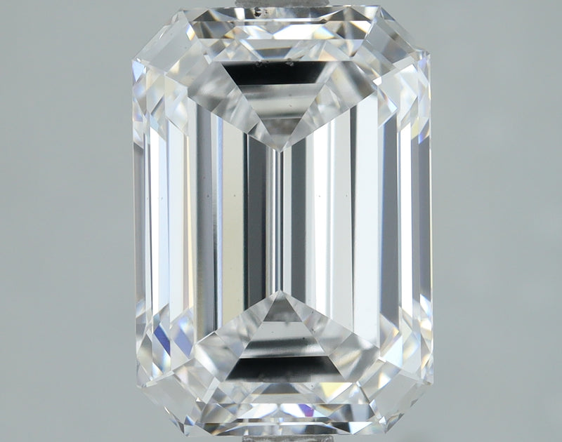 Lab-Grown 3.01 Carat Emerald Cut Diamond color D Clarity VS2, precious stones, engagement diamonds