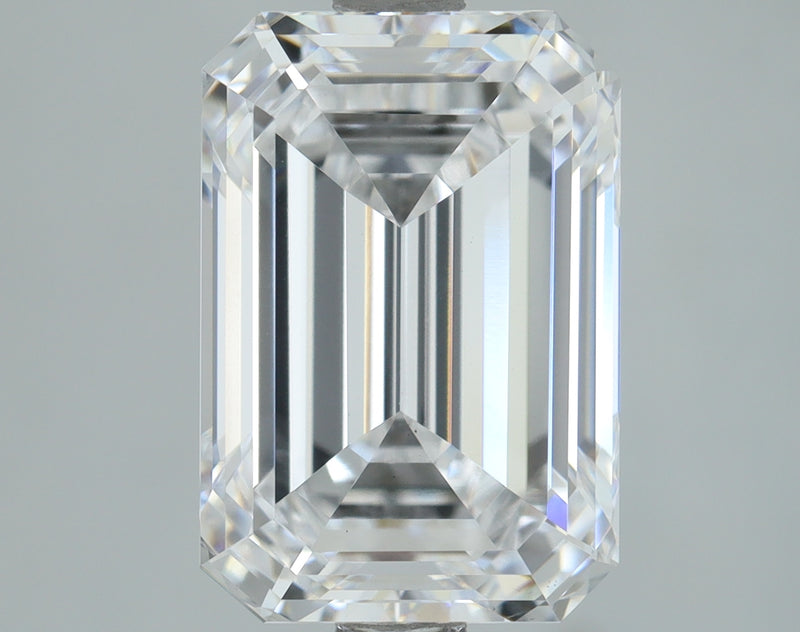 Lab-Grown 2.87 Carat Emerald Cut Diamond color D Clarity VS1, precious stones, engagement diamonds