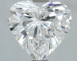 Lab-Grown 1.50 Carat Heart Shape Diamond color D Clarity VVS2, precious stones, engagement diamonds