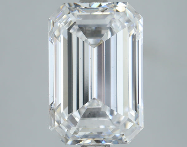 Lab-Grown 3.51 Carat Emerald Cut Diamond color D Clarity VS1, precious stones, engagement diamonds