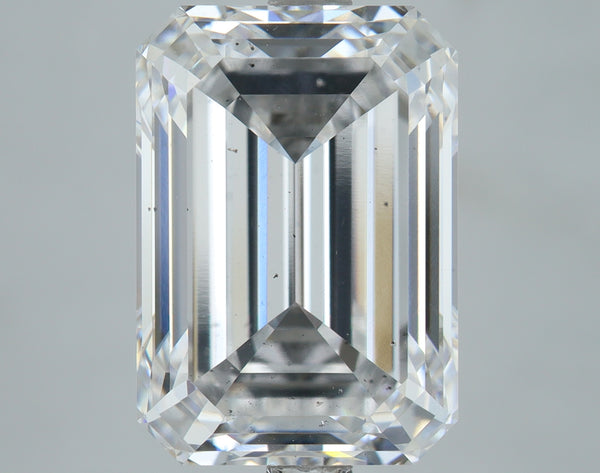 Lab-Grown 5.01 Carat Emerald Cut Diamond color E Clarity VS2, precious stones, engagement diamonds