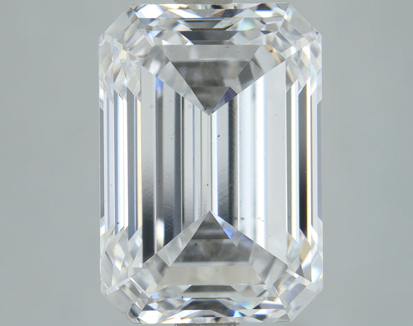 Lab-Grown 4.07 Carat Emerald Cut Diamond color D Clarity VS2, precious stones, engagement diamonds