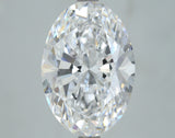 Lab-Grown 4.07 Carat Oval Shape Diamond color D Clarity VS2, precious stones, engagement diamonds