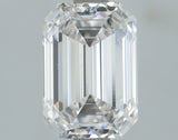 Lab-Grown 1.50 Carat Emerald Cut Diamond color E Clarity VS1, precious stones, engagement diamonds