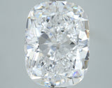 Lab-Grown 4.00 Carat Cushion Brilliant Diamond color D Clarity VS1, precious stones, engagement diamonds