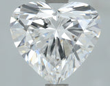 Lab-Grown 1.51 Carat Heart Shape Diamond color D Clarity VS1, precious stones, engagement diamonds