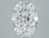 Lab-Grown 3.01 Carat Oval Shape Diamond color D Clarity VS1, precious stones, engagement diamonds