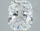 Lab-Grown 3.00 Carat Cushion Brilliant Diamond color D Clarity VS1, precious stones, engagement diamonds