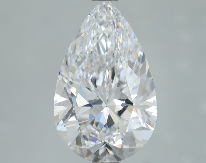 Lab-Grown 2.52 Carat Pear Shape Diamond color D Clarity VS1, precious stones, engagement diamonds