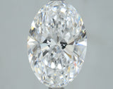 Lab-Grown 3.00 Carat Oval Shape Diamond color D Clarity VS1, precious stones, engagement diamonds