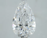 Lab-Grown 2.50 Carat Pear Shape Diamond color D Clarity VS1, precious stones, engagement diamonds