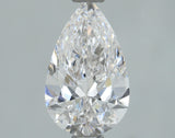 Lab-Grown 1.02 Carat Pear Shape Diamond color F Clarity VVS2, precious stones, engagement diamonds