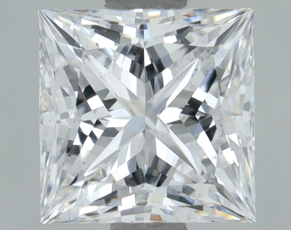 Lab-Grown 1.06 Carat Princess Cut Diamond color D Clarity VS1, precious stones, engagement diamonds