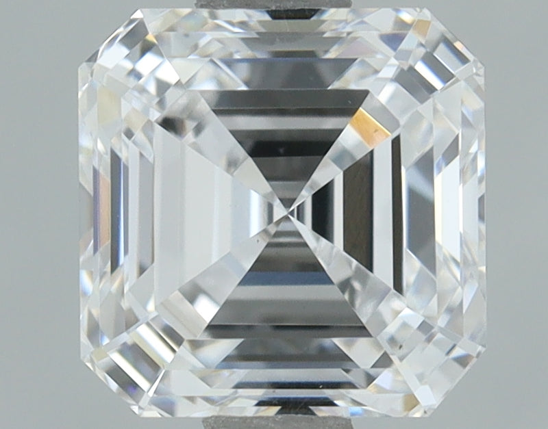 Lab-Grown 1.01 Carat Asscher Cut Diamond color D Clarity VS1, precious stones, engagement diamonds