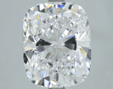 Lab-Grown 4.09 Carat Cushion Brilliant Diamond color D Clarity VS1, precious stones, engagement diamonds