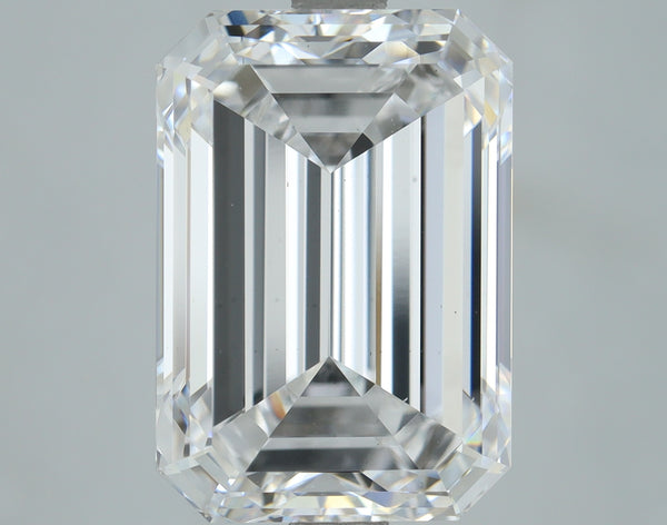 Lab-Grown 4.00 Carat Emerald Cut Diamond color D Clarity VS1, precious stones, engagement diamonds