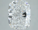 Lab-Grown 5.00 Carat Cushion Brilliant Diamond color E Clarity VS1, precious stones, engagement diamonds