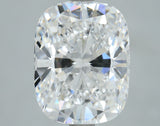 Lab-Grown 3.52 Carat Cushion Brilliant Diamond color D Clarity VS1, precious stones, engagement diamonds