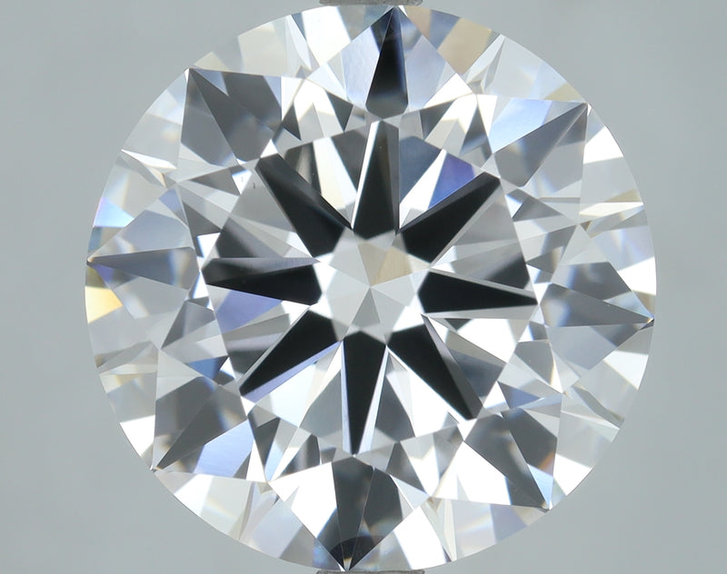 Lab-Grown 5.11 Carat Round Brilliant Diamond color E Clarity VS1, precious stones, engagement diamonds