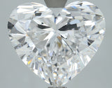 Lab-Grown 4.00 Carat Heart Shape Diamond color D Clarity VS1, precious stones, engagement diamonds