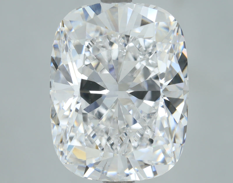 Lab-Grown 5.02 Carat Cushion Brilliant Diamond color E Clarity VS1, precious stones, engagement diamonds