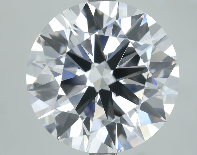 Lab-Grown 5.57 Carat Round Brilliant Diamond color E Clarity VS1, precious stones, engagement diamonds