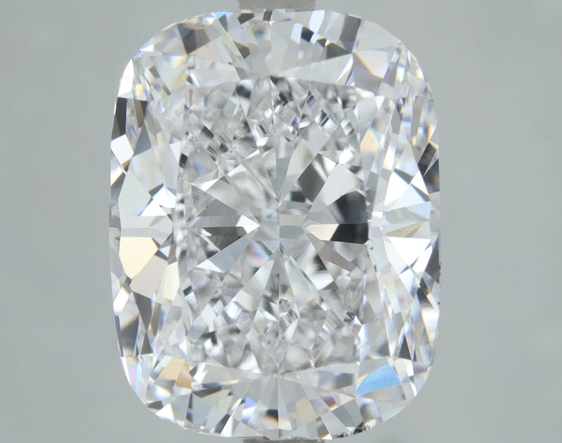 Lab-Grown 5.01 Carat Cushion Brilliant Diamond color E Clarity VS2, precious stones, engagement diamonds