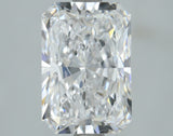 Lab-Grown 2.04 Carat Radiant Cut Diamond color E Clarity VVS2, precious stones, engagement diamonds