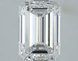 Lab-Grown 1.70 Carat Emerald Cut Diamond color D Clarity VS1, precious stones, engagement diamonds