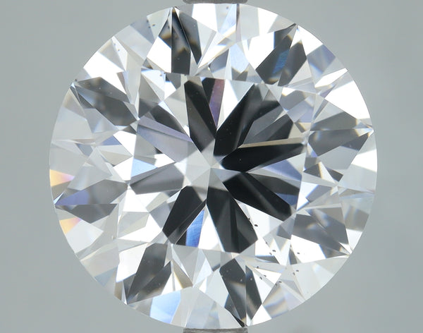 Lab-Grown 5.01 Carat Round Brilliant Diamond color E Clarity VS2, precious stones, engagement diamonds