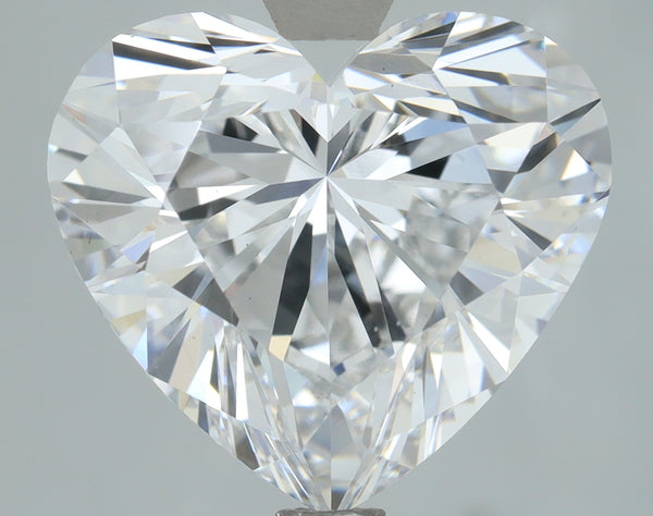 Lab-Grown 4.03 Carat Heart Shape Diamond color D Clarity VS1, precious stones, engagement diamonds