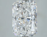 Lab-Grown 4.02 Carat Radiant Cut Diamond color D Clarity VVS2, precious stones, engagement diamonds