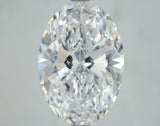 Lab-Grown 5.01 Carat Oval Shape Diamond color D Clarity VS1, precious stones, engagement diamonds