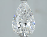 Lab-Grown 1.40 Carat Pear Shape Diamond color E Clarity VS1, precious stones, engagement diamonds