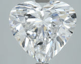 Lab-Grown 3.01 Carat Heart Shape Diamond color D Clarity VS1, precious stones, engagement diamonds