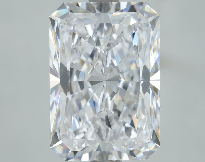 Lab-Grown 4.03 Carat Radiant Cut Diamond color D Clarity VS1, precious stones, engagement diamonds