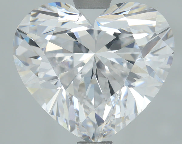 Lab-Grown 3.01 Carat Heart Shape Diamond color D Clarity VS1, precious stones, engagement diamonds