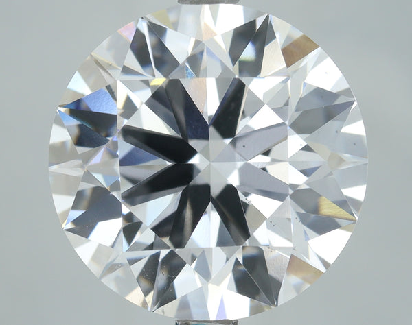 Lab-Grown 5.02 Carat Round Brilliant Diamond color E Clarity VS2, precious stones, engagement diamonds