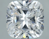 Lab-Grown 5.06 Carat Cushion Brilliant Diamond color D Clarity VS1, precious stones, engagement diamonds