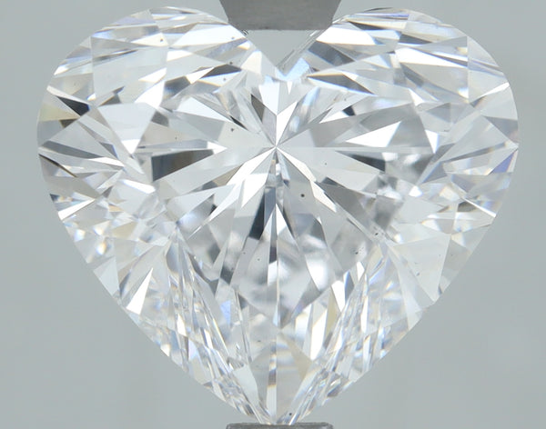 Lab-Grown 2.65 Carat Heart Shape Diamond color E Clarity VS1, precious stones, engagement diamonds