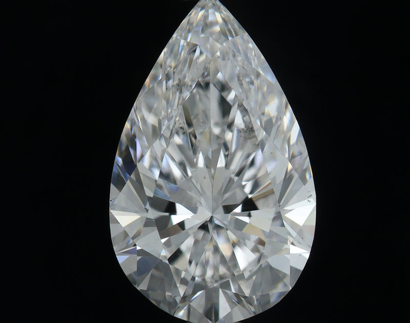 Lab-Grown 2.14 Carat Pear Shape Diamond color E Clarity VS2, precious stones, engagement diamonds