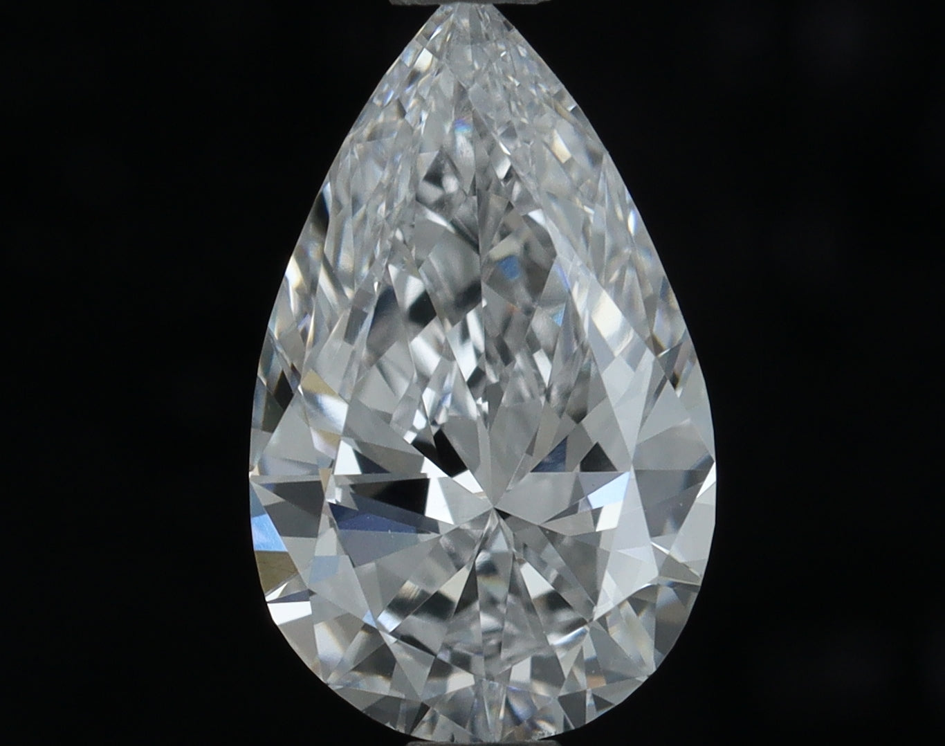 Lab-Grown 1.00 Carat Pear Shape Diamond color D Clarity VS1, precious stones, engagement diamonds