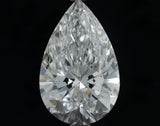 Lab-Grown 3.25 Carat Pear Shape Diamond color D Clarity SI1, precious stones, engagement diamonds