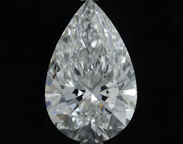 Lab-Grown 3.25 Carat Pear Shape Diamond color D Clarity SI1, precious stones, engagement diamonds