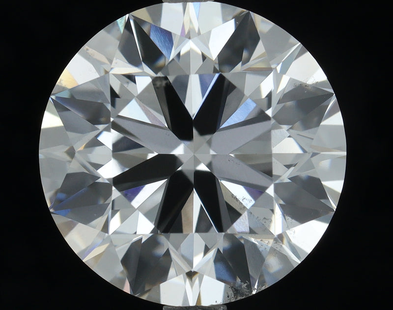 Lab-Grown 4.01 Carat Round Brilliant Diamond color F Clarity SI1, precious stones, engagement diamonds