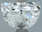 Lab-Grown 1.06 Carat Half Moon Shape Diamond color E Clarity VS1, precious stones, engagement diamonds